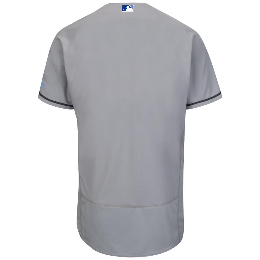 Toronto Blue Jays Majestic Father's Day Flex Base Team Jersey - Gray