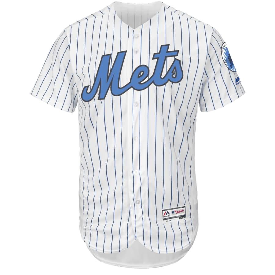 New York Mets Majestic Father's Day Flex Base Team Jersey - White