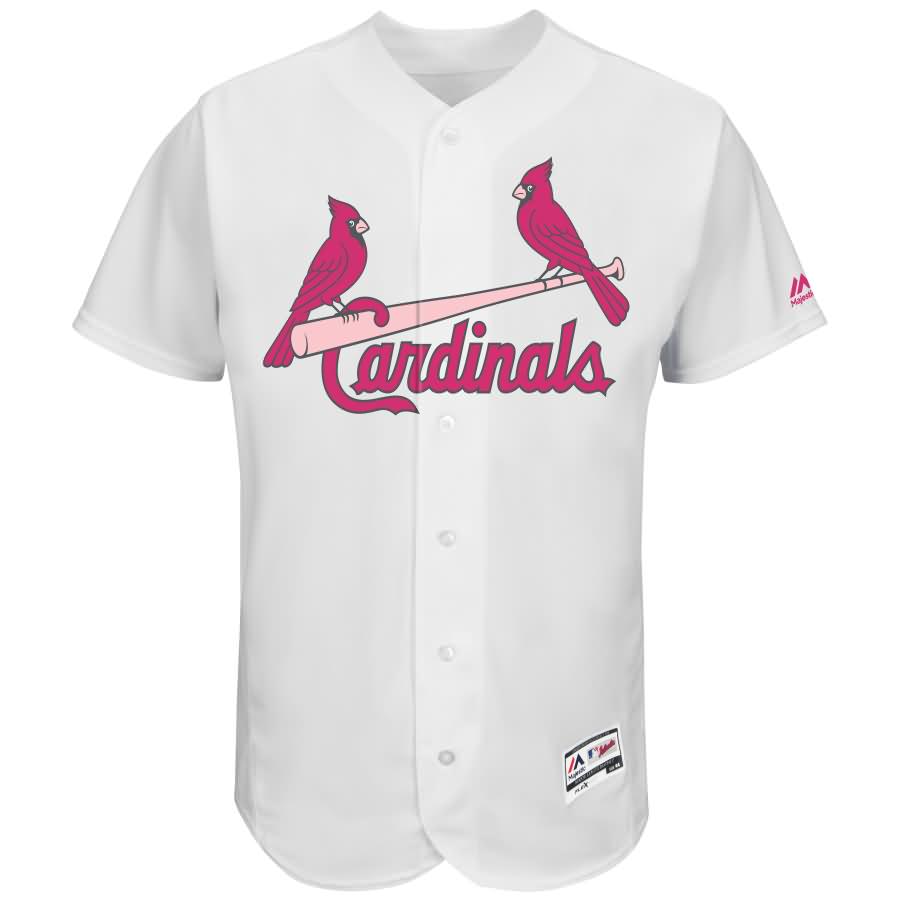 St. Louis Cardinals Majestic Mother's Day Flex Base Team Jersey - White