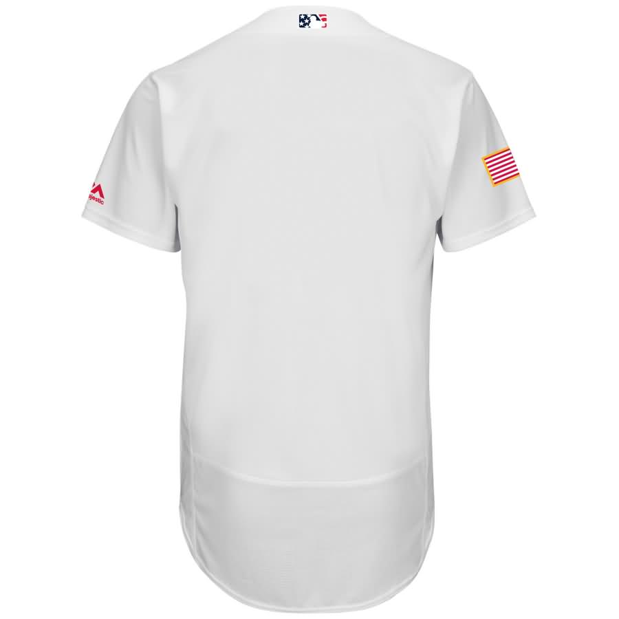 St. Louis Cardinals Majestic Fashion Stars & Stripes Flex Base Jersey - White