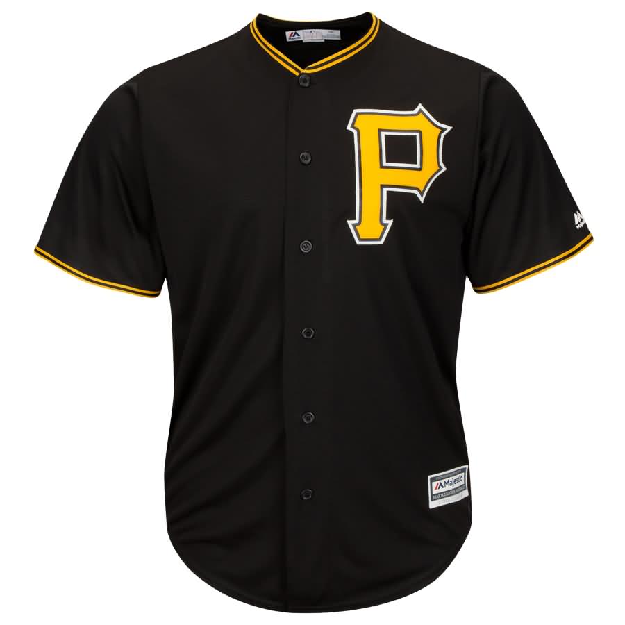 Jon Jaso Pittsburgh Pirates Majestic Alternate Cool Base Player Jersey - Black