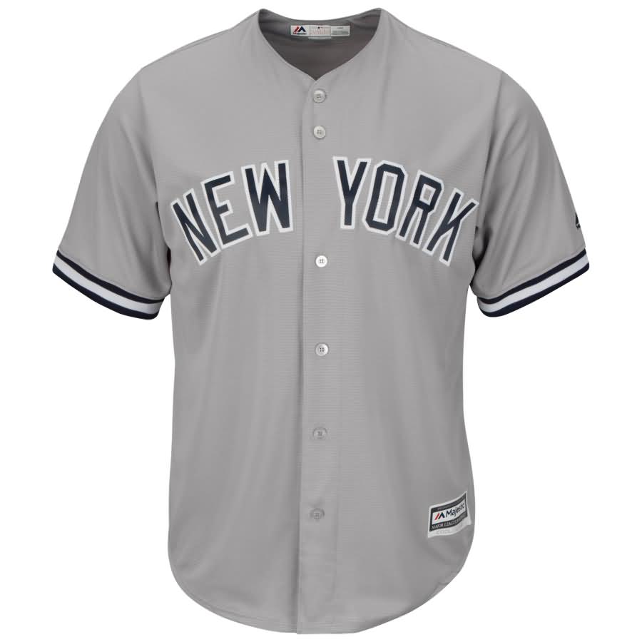 Gary Sanchez New York Yankees Majestic Road Official Cool Base Player Jersey - Gray