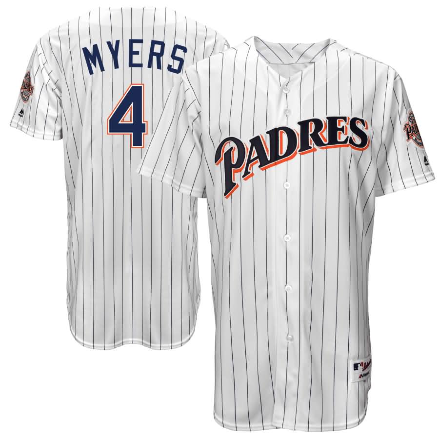 Wil Meyers San Diego Padres Majestic Authentic 1991 Turn Back the Clock Player Jersey - White/Navy