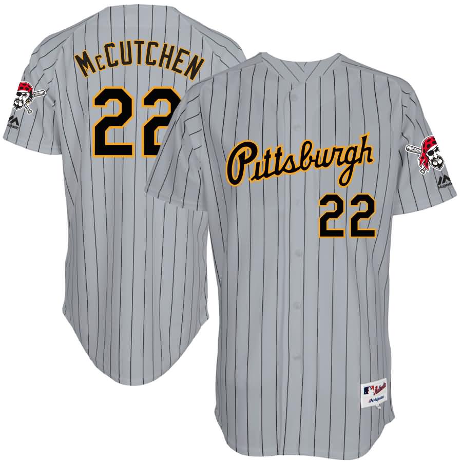 Andrew McCutchen Pittsburgh Pirates Majestic 1997 Throwback Turn Back The Clock Flex Base Authentic Jersey - Gray