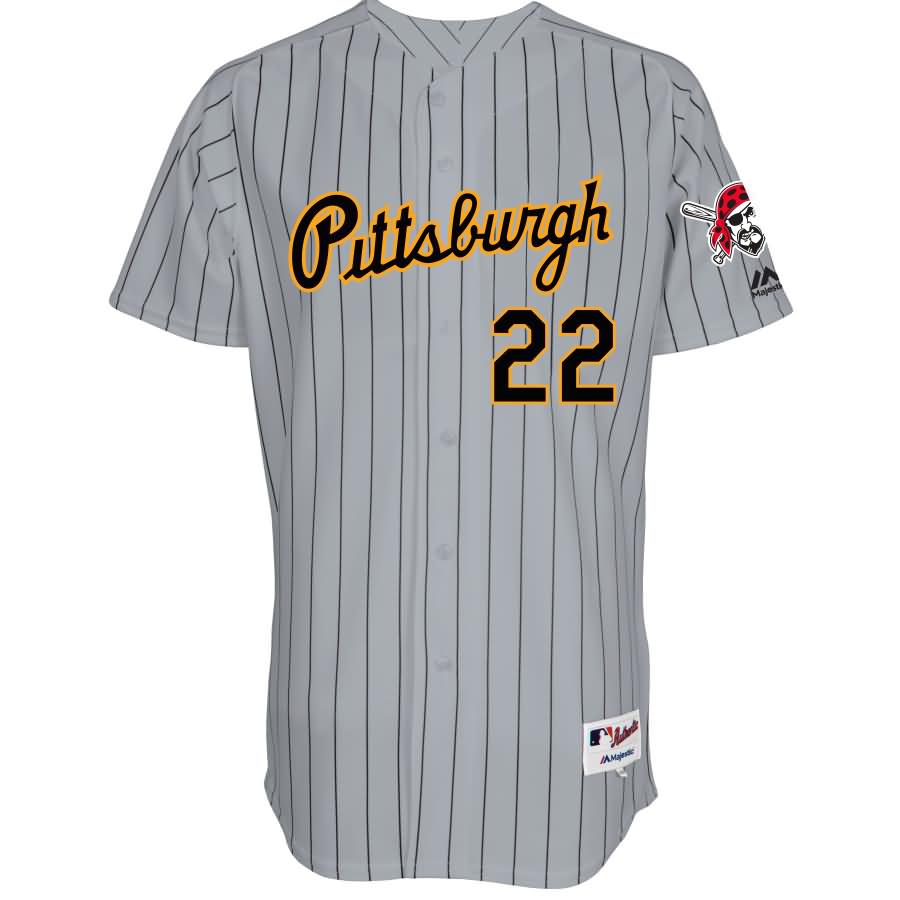 Andrew McCutchen Pittsburgh Pirates Majestic 1997 Throwback Turn Back The Clock Flex Base Authentic Jersey - Gray