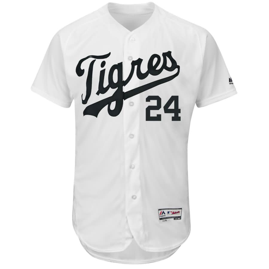 Miguel Cabrera Detroit Tigers Majestic Hispanic Heritage Flex Base Player Jersey - White