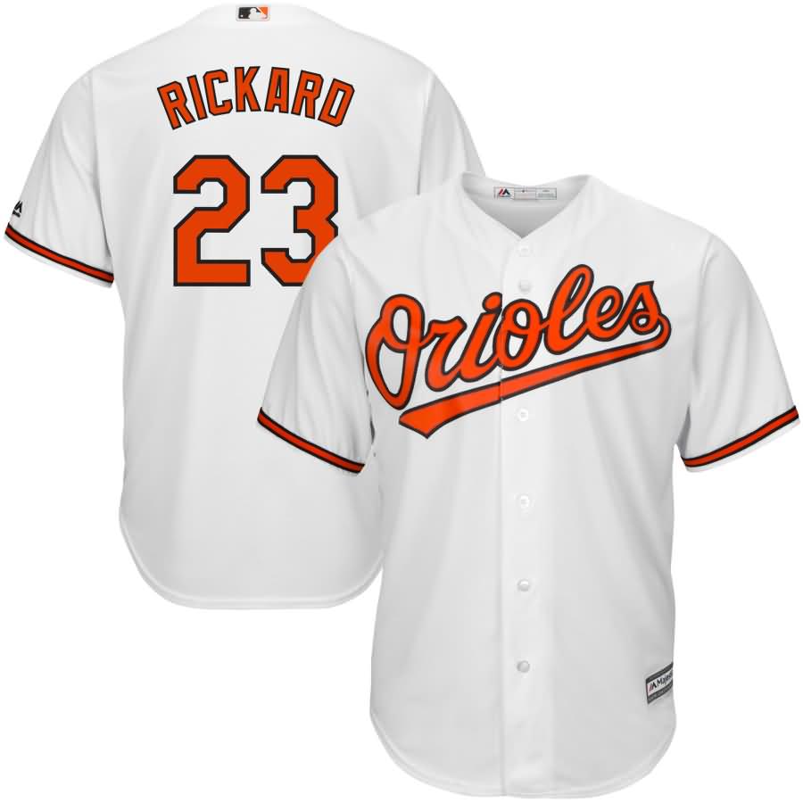 Joey Rickard Baltimore Orioles Majestic Official Cool Base Player Jersey - White