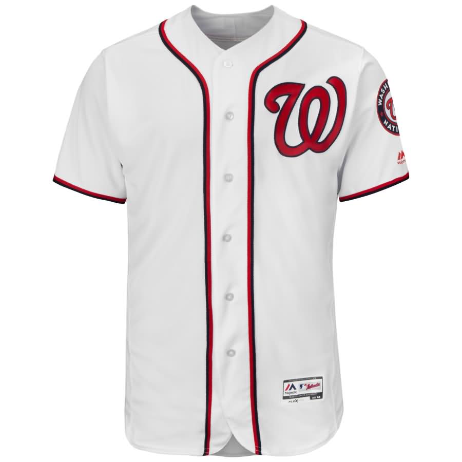 Trea Turner Washington Nationals Majestic Home Authentic Collection Flex Base Player Jersey - White