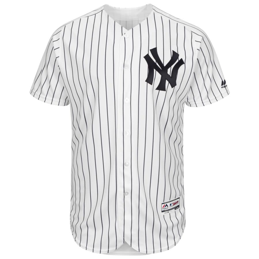 Aaron Judge New York Yankees Majestic Home Authentic Collection Flex Base Player Jersey - White