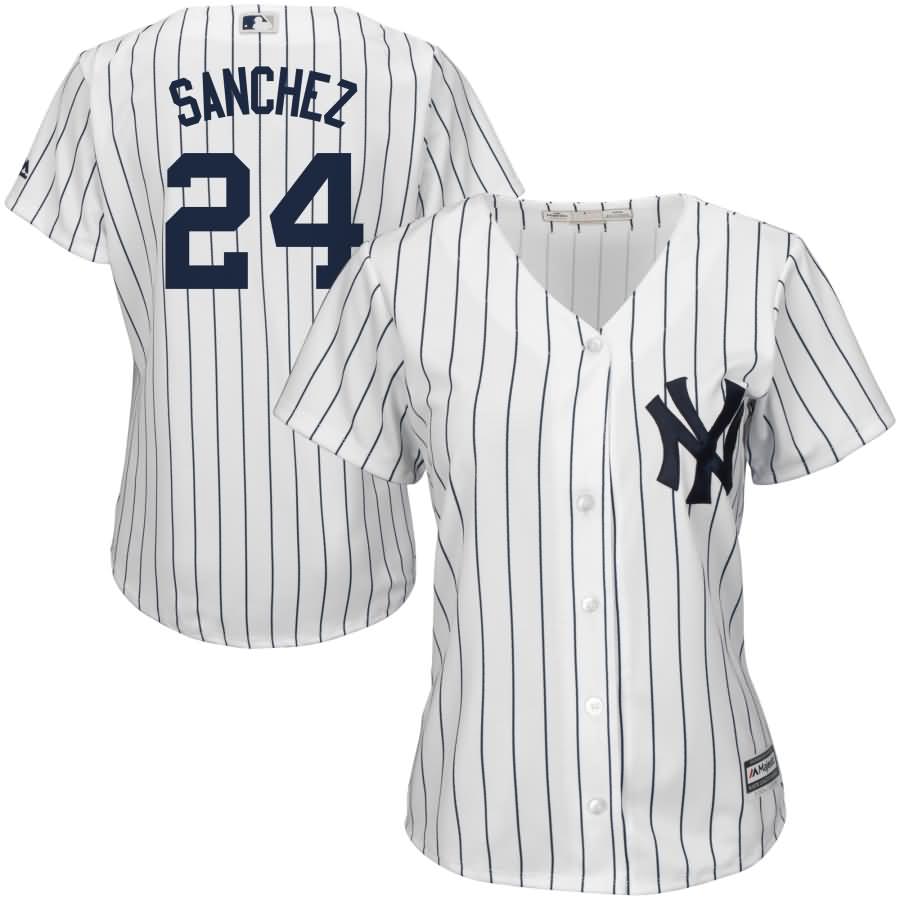 Gary Sanchez New York Yankees Majestic Women's Home Cool Base Player Jersey - White