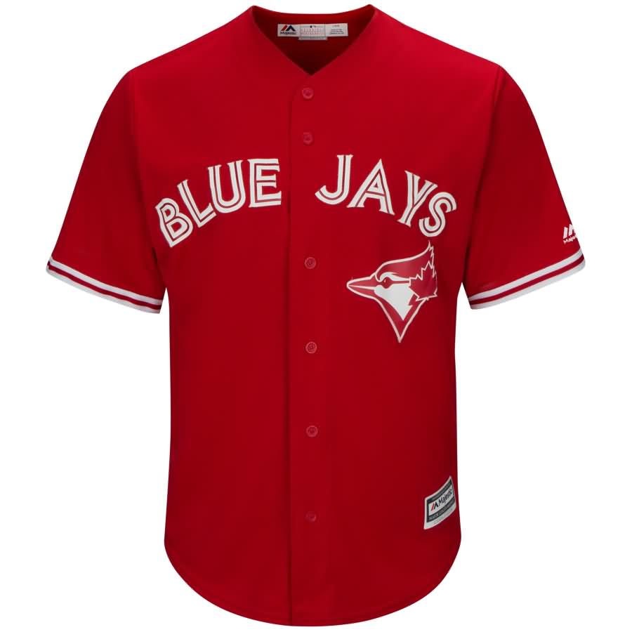 Troy Tulowitzki Toronto Blue Jays Majestic 2017 Cool Base Replica Player Jersey - Scarlet