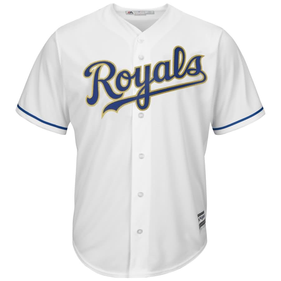 Salvador Perez Kansas City Royals Majestic 2017 Home Cool Base Replica Jersey - White