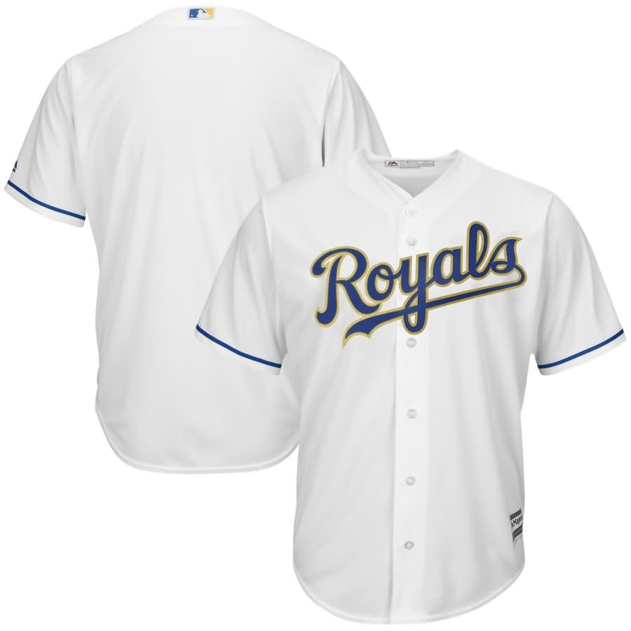 Kansas City Royals Majestic 2017 Home Cool Base Team Jersey - White