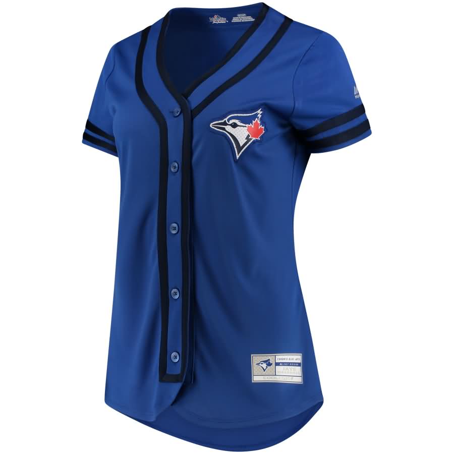 Toronto Blue Jays Majestic Women's Absolute Victory Fashion Team Jersey - Royal/Navy