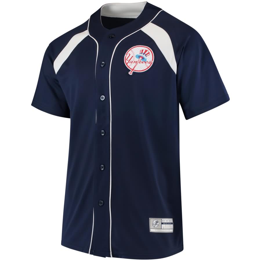 New York Yankees Majestic Cooperstown Collection Peak Power Fashion Jersey - Navy/White