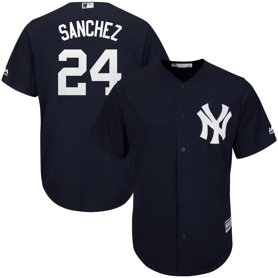 Gary Sanchez New York Yankees Majestic Fashion Official Cool Base Replica Player Jersey - Navy