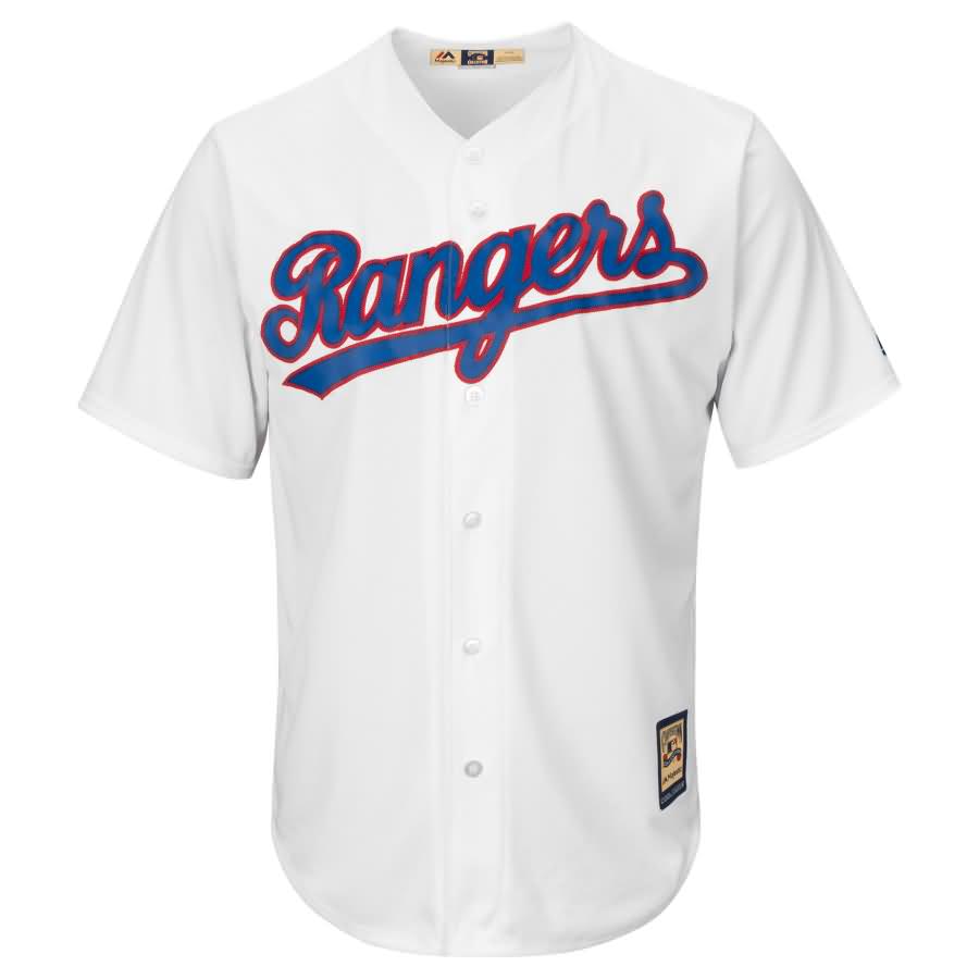 Texas Rangers Majestic Home Cooperstown Cool Base Replica Team Jersey - White