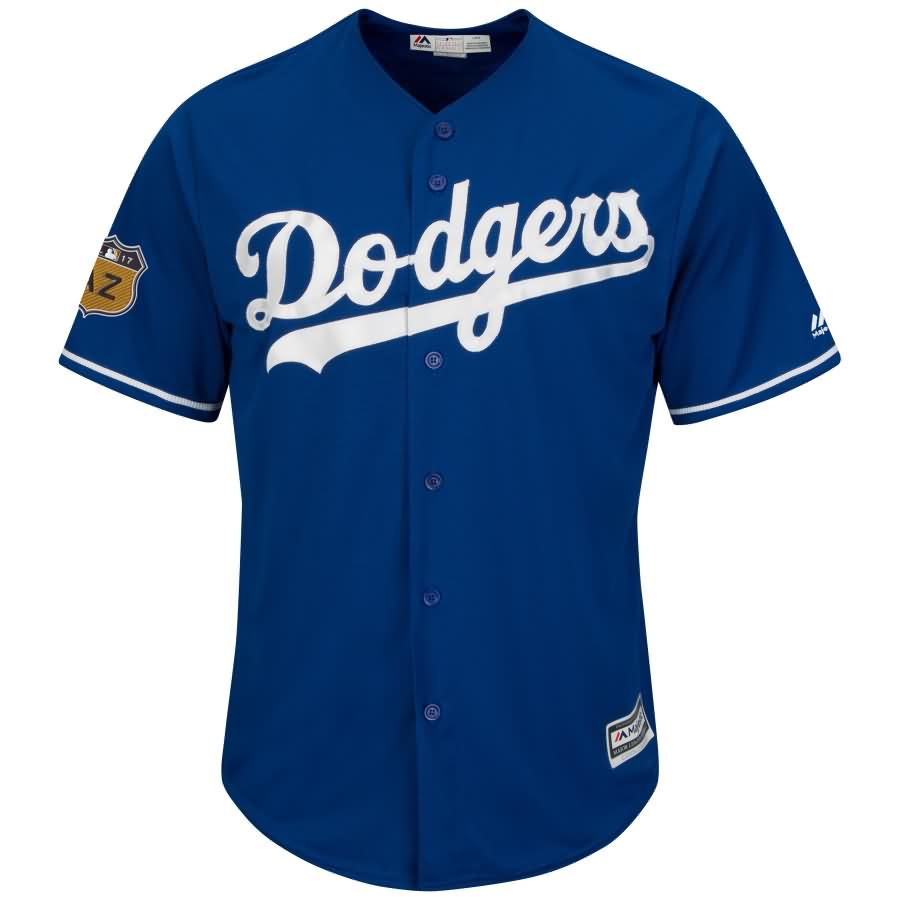 Clayton Kershaw Los Angeles Dodgers Majestic 2017 Spring Training Cool Base Player Jersey - Royal