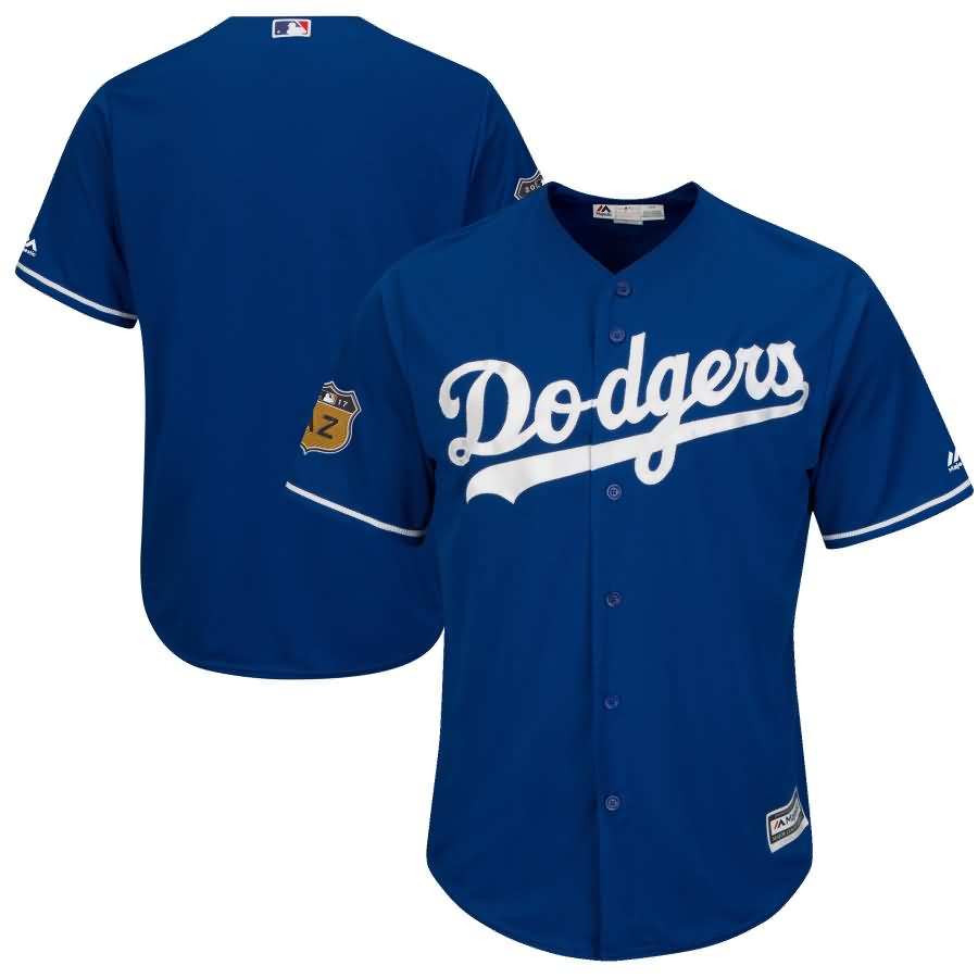 Los Angeles Dodgers Majestic 2017 Spring Training Cool Base Team Jersey - Royal