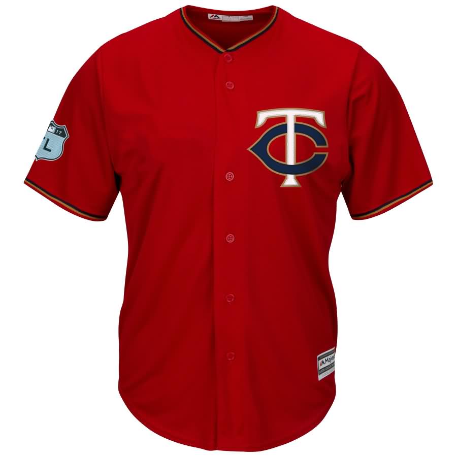 Minnesota Twins Majestic 2017 Spring Training Cool Base Team Jersey - Scarlet