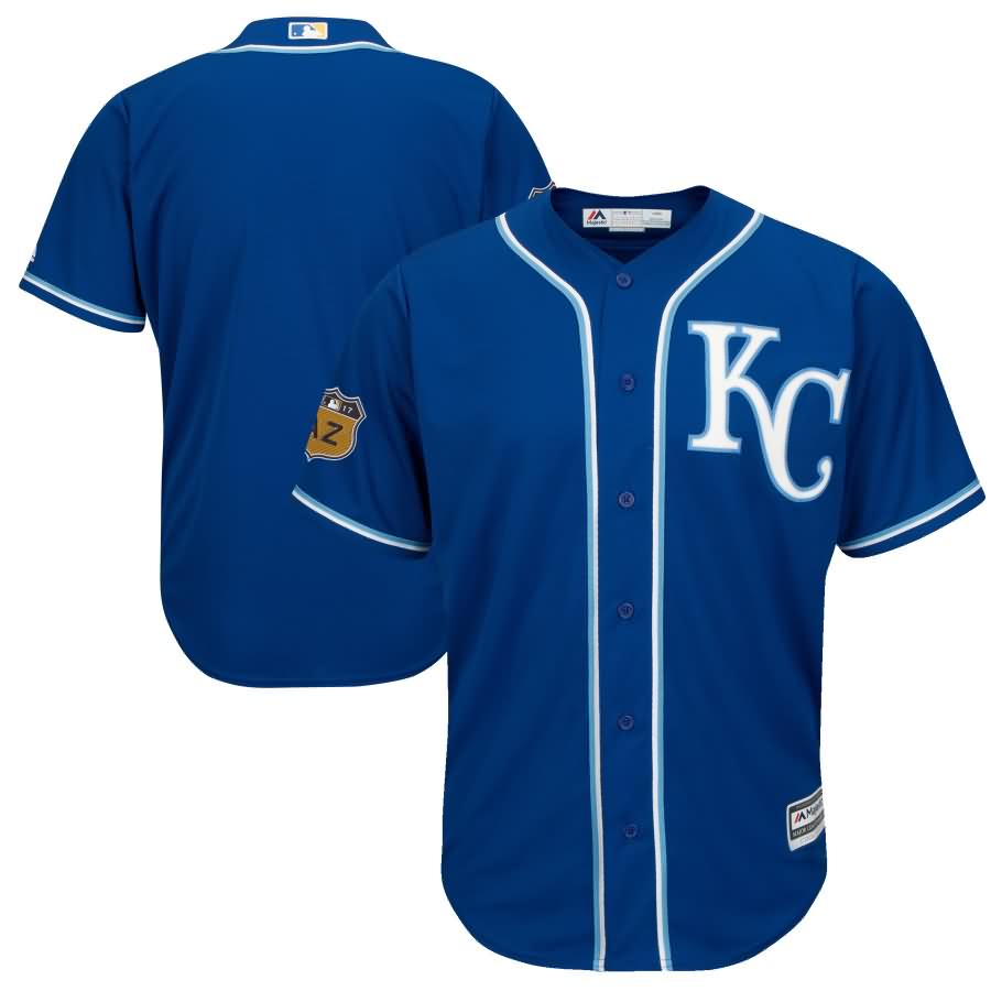 Kansas City Royals Majestic 2017 Spring Training Cool Base Team Jersey - Royal