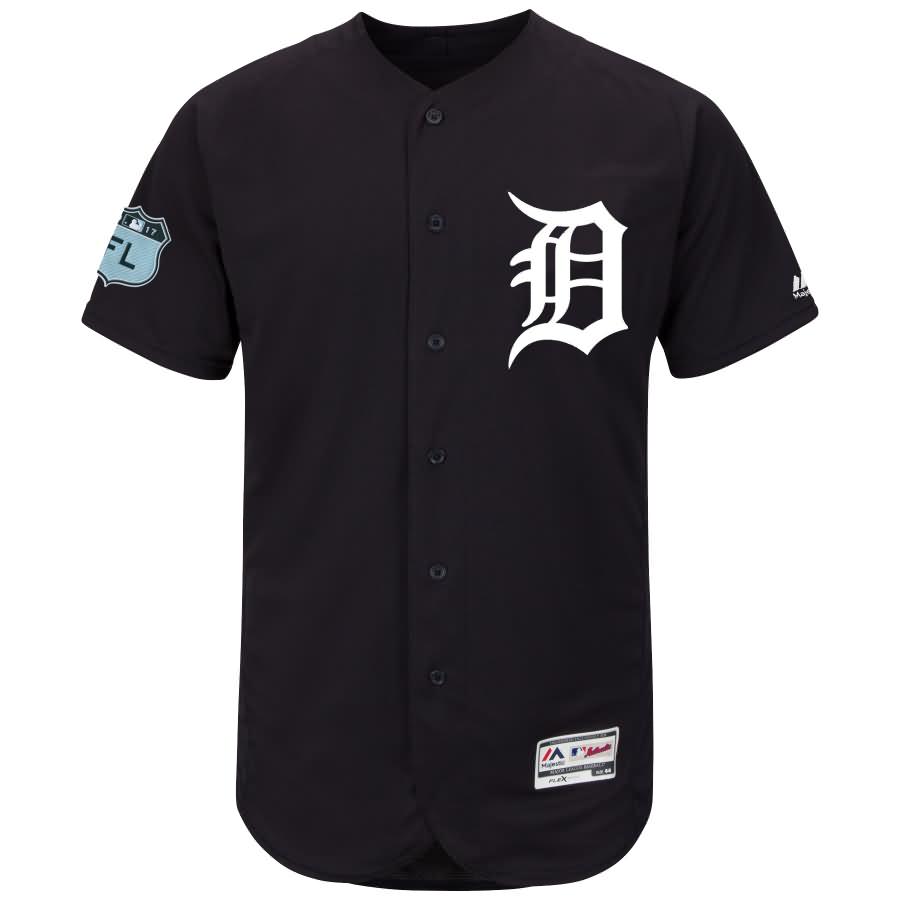 Miguel Cabrera Detroit Tigers Majestic 2017 Spring Training Authentic Flex Base Player Jersey - Navy