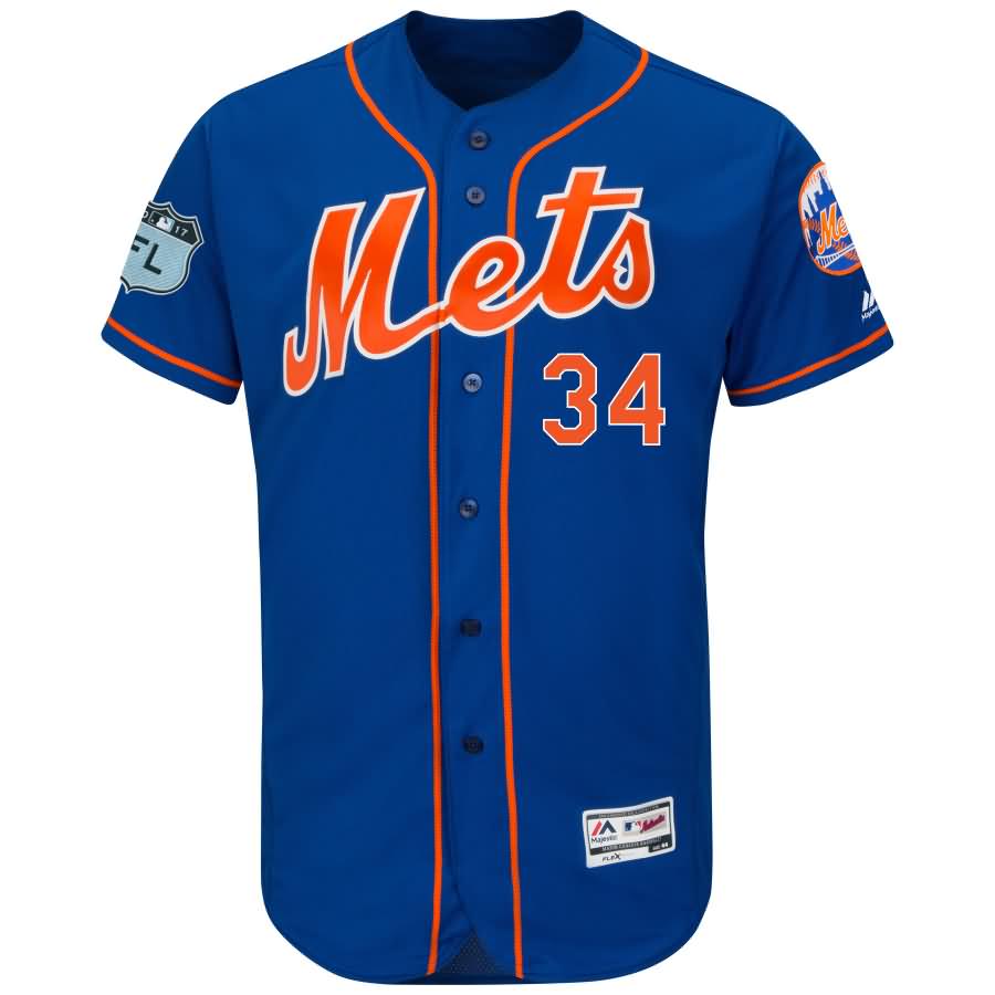 Noah Syndergaard New York Mets Majestic 2017 Spring Training Authentic Flex Base Player Jersey - Royal