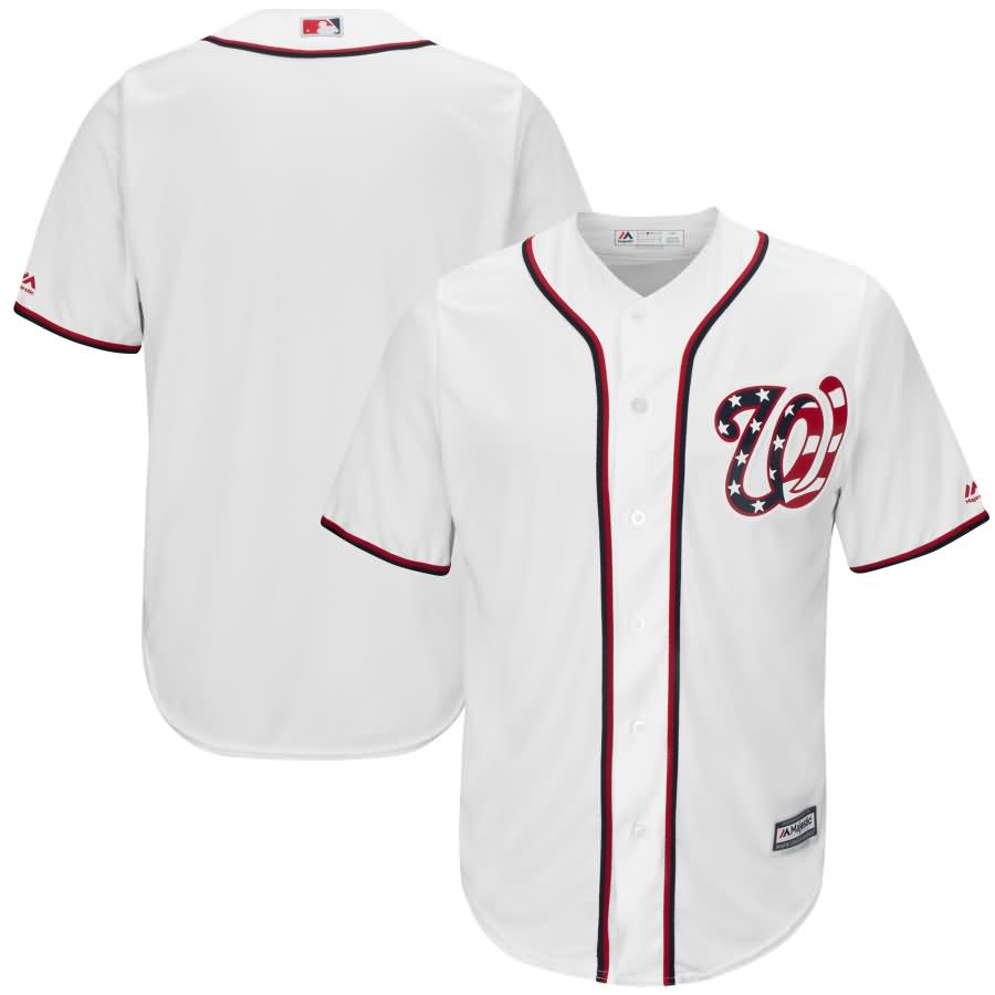 Washington Nationals Majestic Youth Home Stars Official Cool Base Team Jersey - White