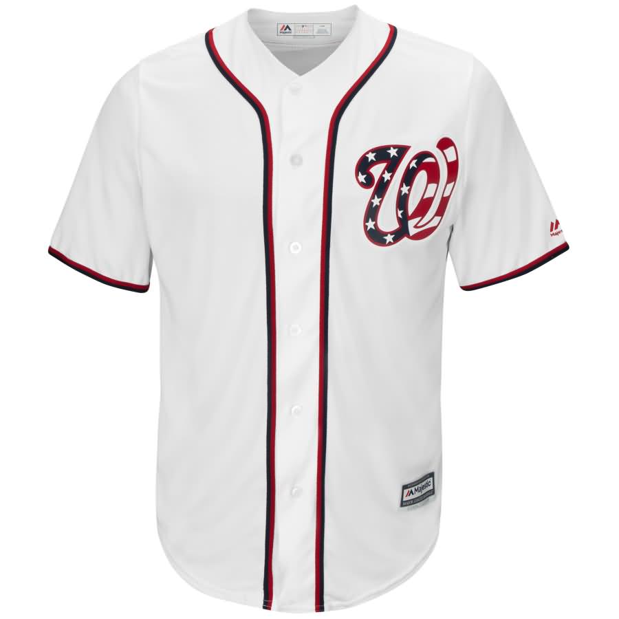 Washington Nationals Majestic Youth Home Stars Official Cool Base Team Jersey - White