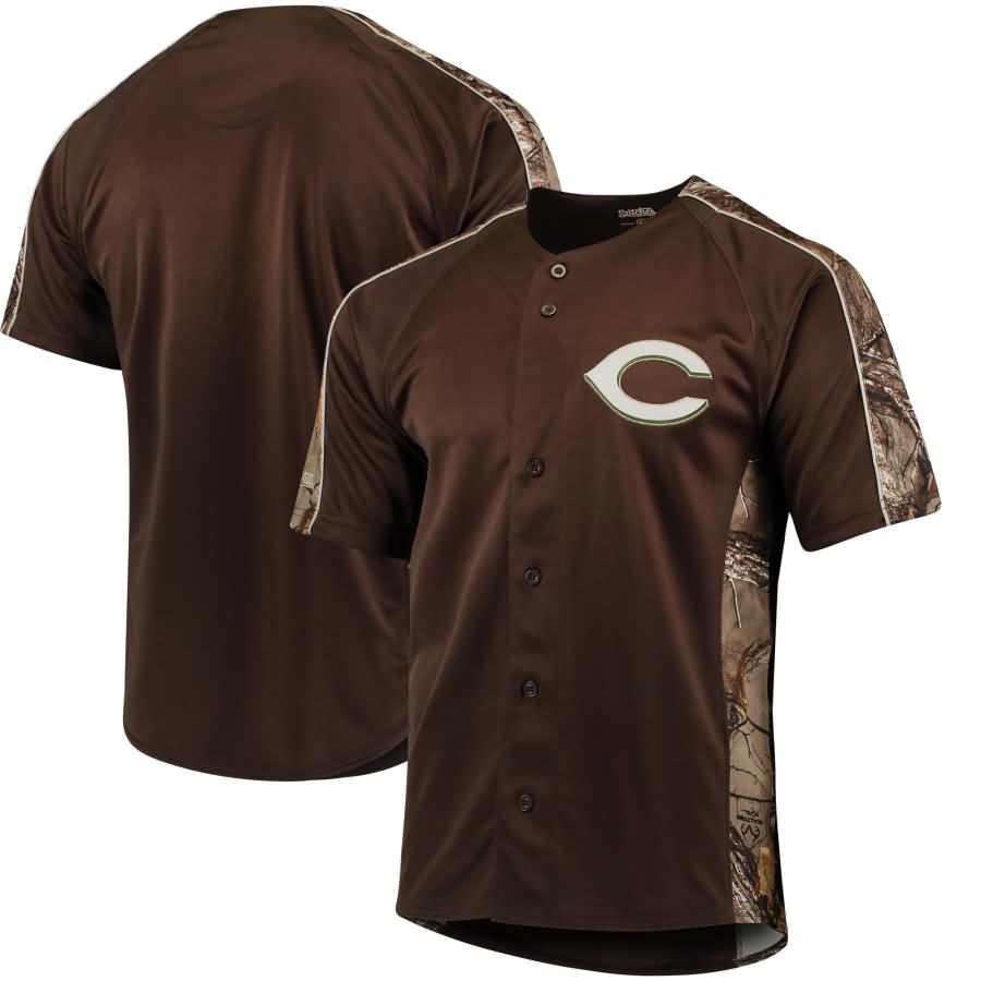 Cincinnati Reds Stitches Replica Jersey - Realtree Camo