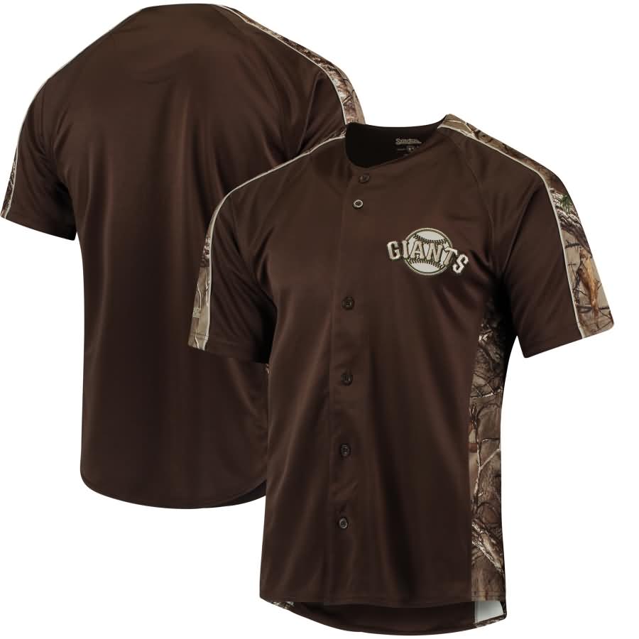 San Francisco Giants Stitches Replica Jersey - Realtree Camo