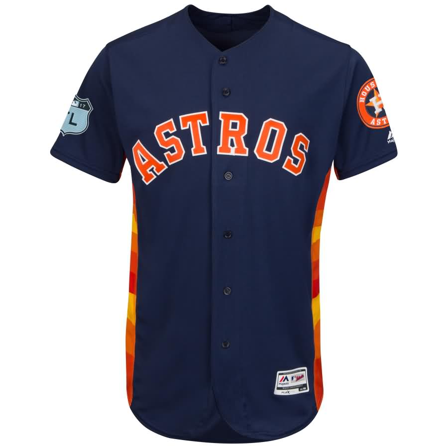 Houston Astros Majestic 2017 Spring Training Authentic Flex Base Team Jersey - Navy