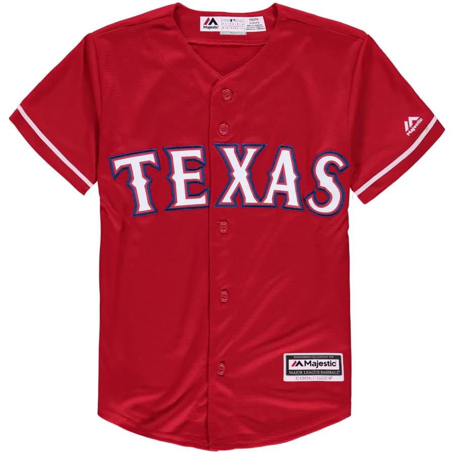 Adrian Beltre Texas Rangers Majestic Youth Alternate Official Cool Base Player Jersey - Scarlet