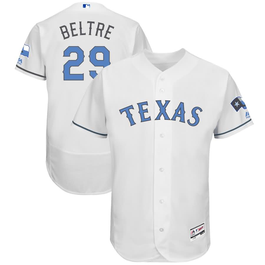 Adrian Beltre Texas Rangers Majestic Father's Day Flex Base Jersey - White