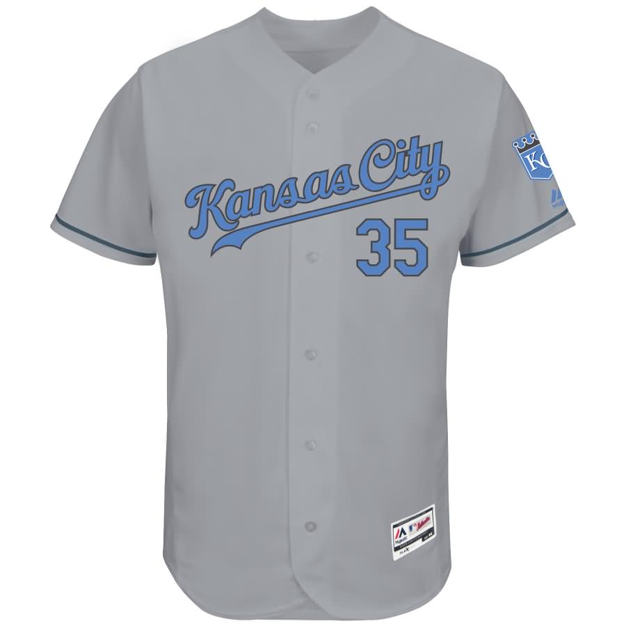 Eric Hosmer Kansas City Royals Majestic Father's Day Flex Base Jersey - Gray