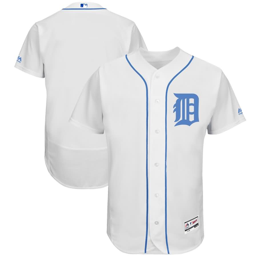 Detroit Tigers Majestic Father's Day Flex Base Team Jersey - White