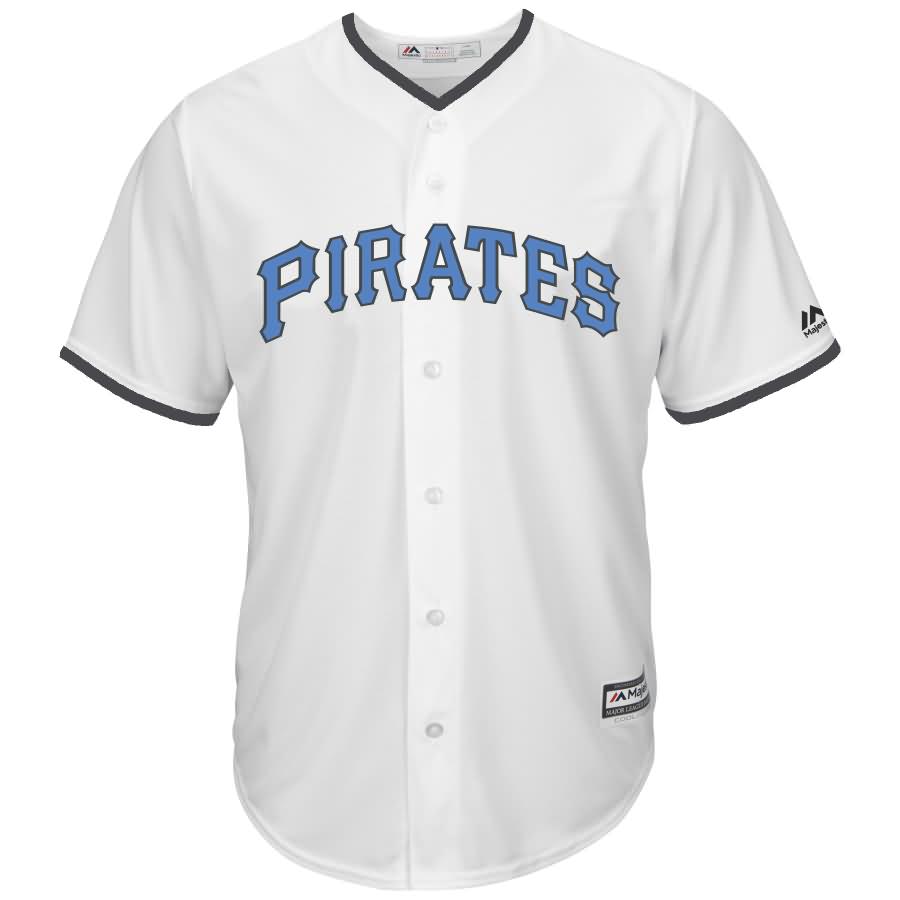 Pittsburgh Pirates Majestic Father's Day Cool Base Replica Team Jersey - White