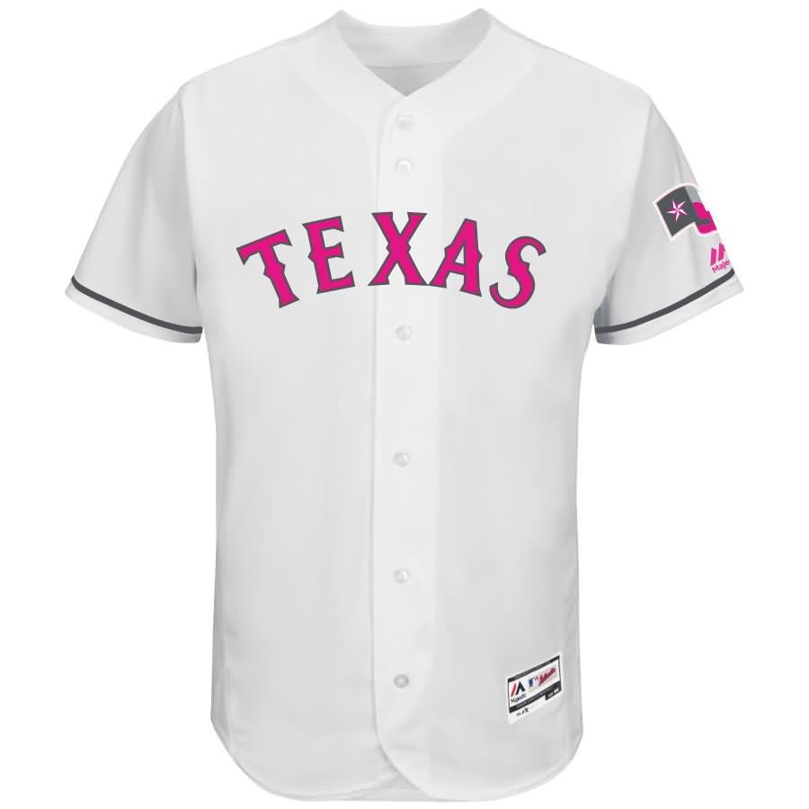 Adrian Beltre Texas Rangers Majestic Mother's Day Flex Base Jersey - White