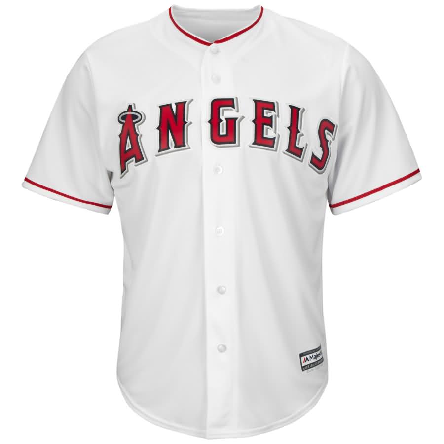 Yunel Escobar Los Angeles Angels Majestic Home Official Cool Base Replica Player Jersey - White