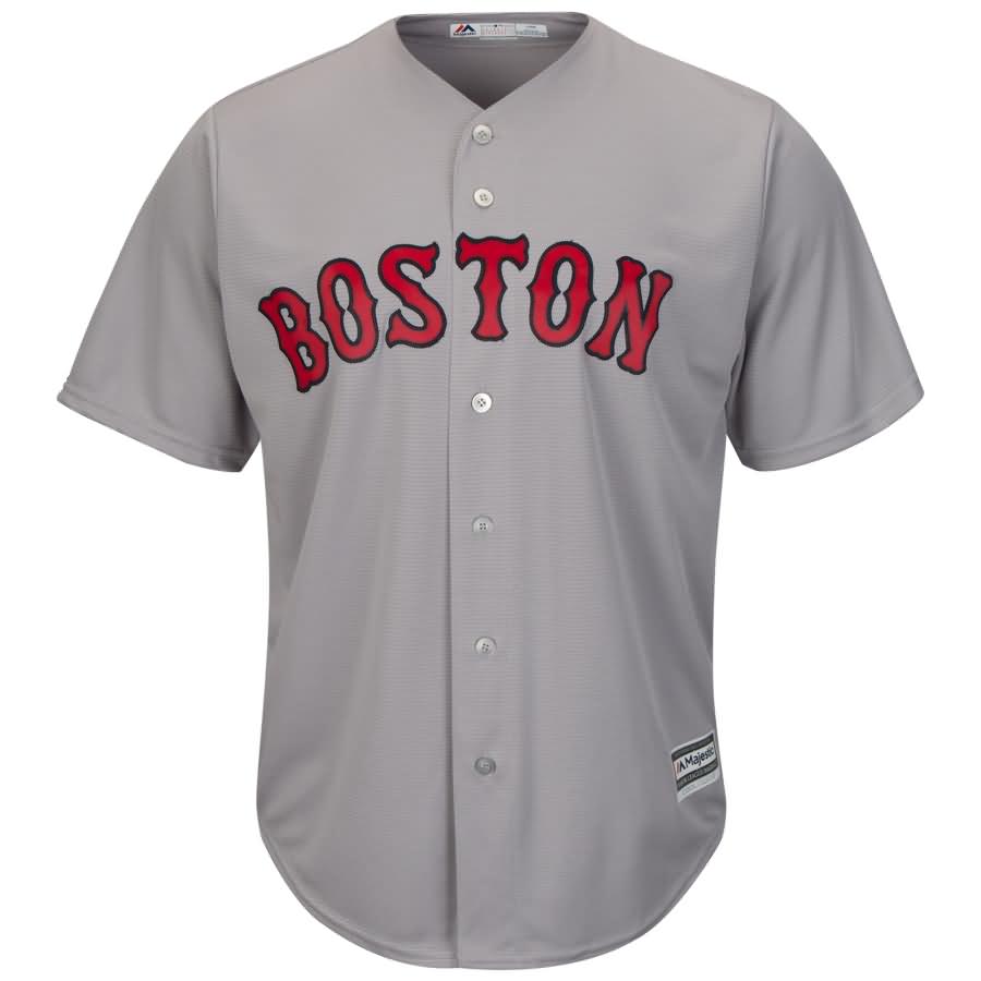 Andrew Benintendi Boston Red Sox Majestic Road Official Cool Base Replica Player Jersey - Gray