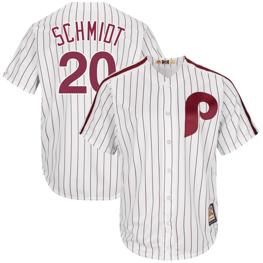 Mike Schmidt Philadelphia Phillies Majestic Cooperstown Collection Cool Base Player Jersey - White