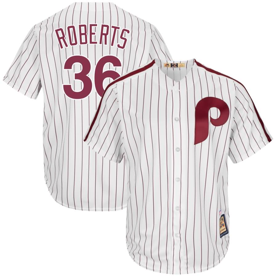 Robin Roberts Philadelphia Phillies Majestic Cooperstown Collection Cool Base Player Jersey - White