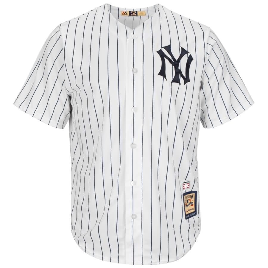 Catfish Hunter New York Yankees Majestic Cooperstown Collection Cool Base Player Jersey - White