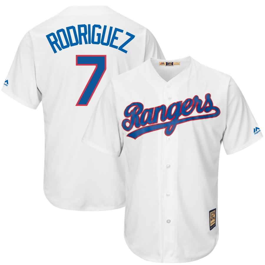 Ivan Rodriguez Texas Rangers Majestic Cooperstown Collection Cool Base Jersey - White