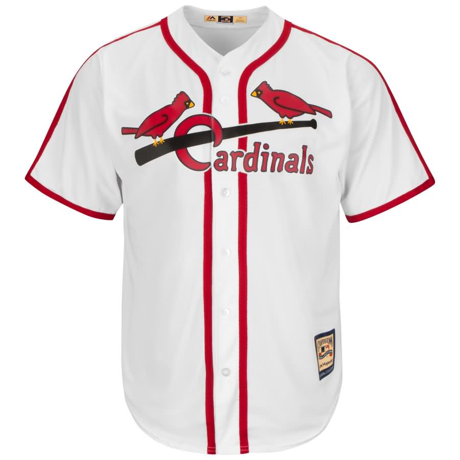 Steve Carlton St. Louis Cardinals Majestic Cooperstown Collection Cool Base Player Jersey - White