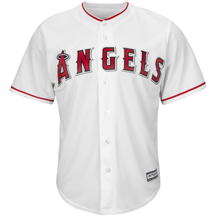 Jefry Martﾨﾦ Los Angeles Angels Majestic Home Cool Base Replica Player Jersey - White