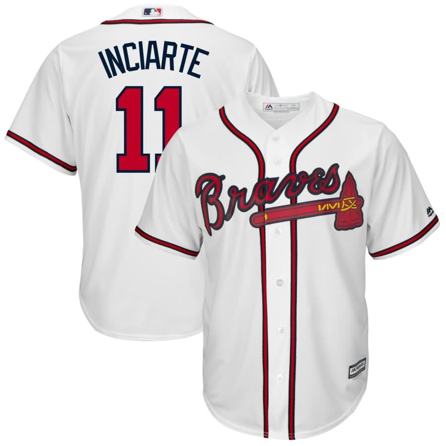 Ender Inciarte Atlanta Braves Majestic Home Cool Base Replica Player Jersey - White