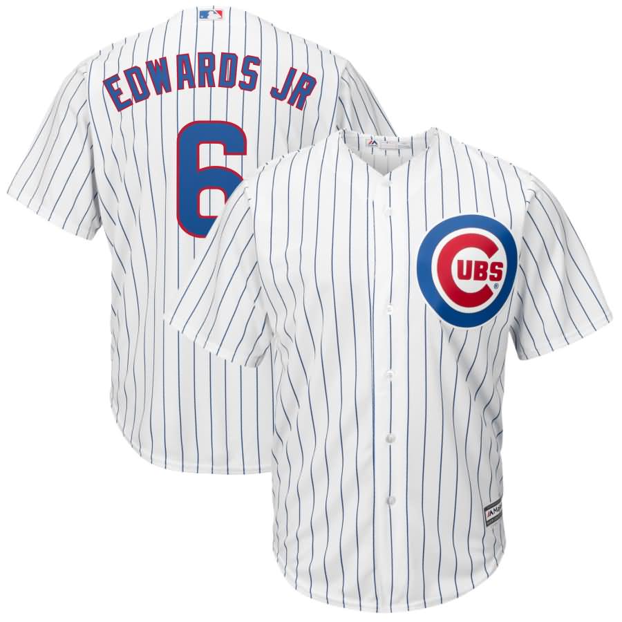 Carl Edwards Jr. Chicago Cubs Majestic Home Cool Base Replica Player Jersey - White