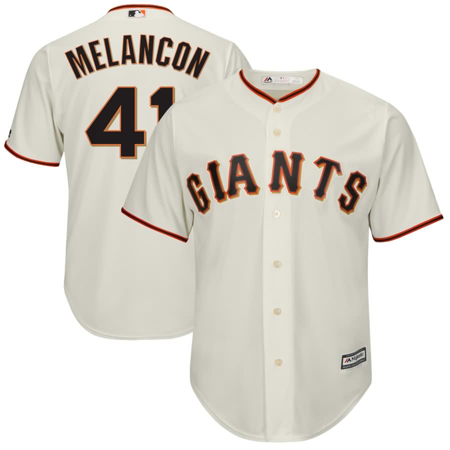 Mark Melancon San Francisco Giants Majestic Cool Base Alternate Player Jersey - Cream