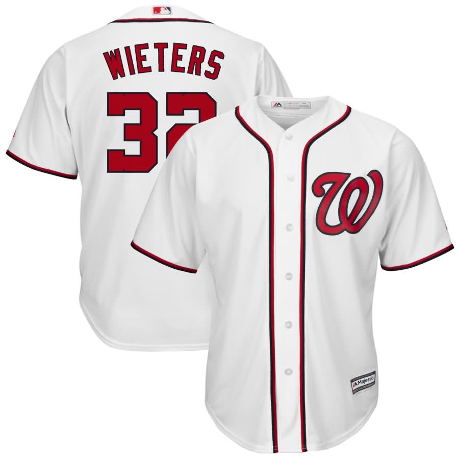 Matt Wieters Washington Nationals Majestic Cool Base Home Player Jersey - White